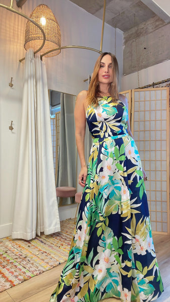 Bacalar set in tropical print