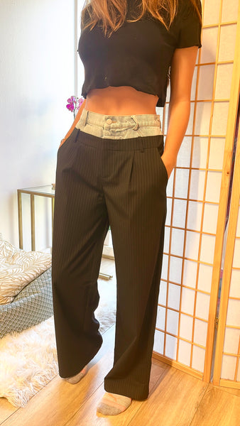 Ariadne Denim waist band pants