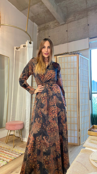 Yana long sleeve dress